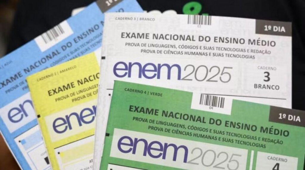 Notas do Enem 2025 já estão disponíveis na internet