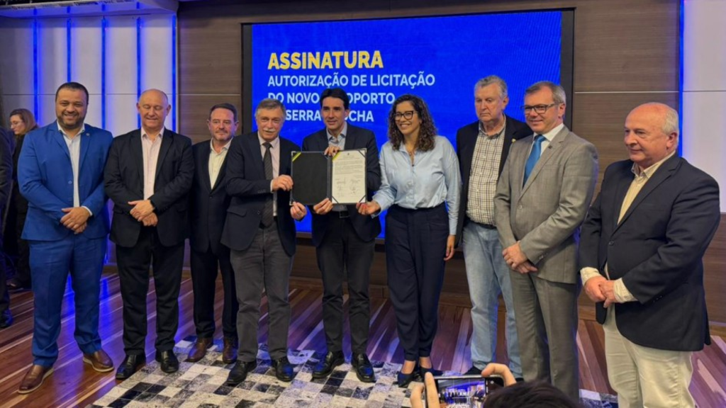Assinada a autorização para a Prefeitura de Caxias licitar a construção do Aeroporto da Serra Gaúcha