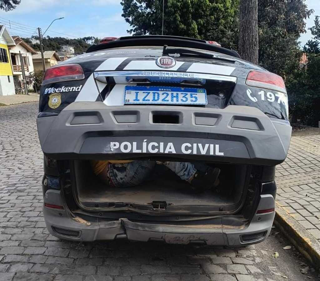 Polícia Civil de São Marcos prende foragido da Justiça em Antônio Prado