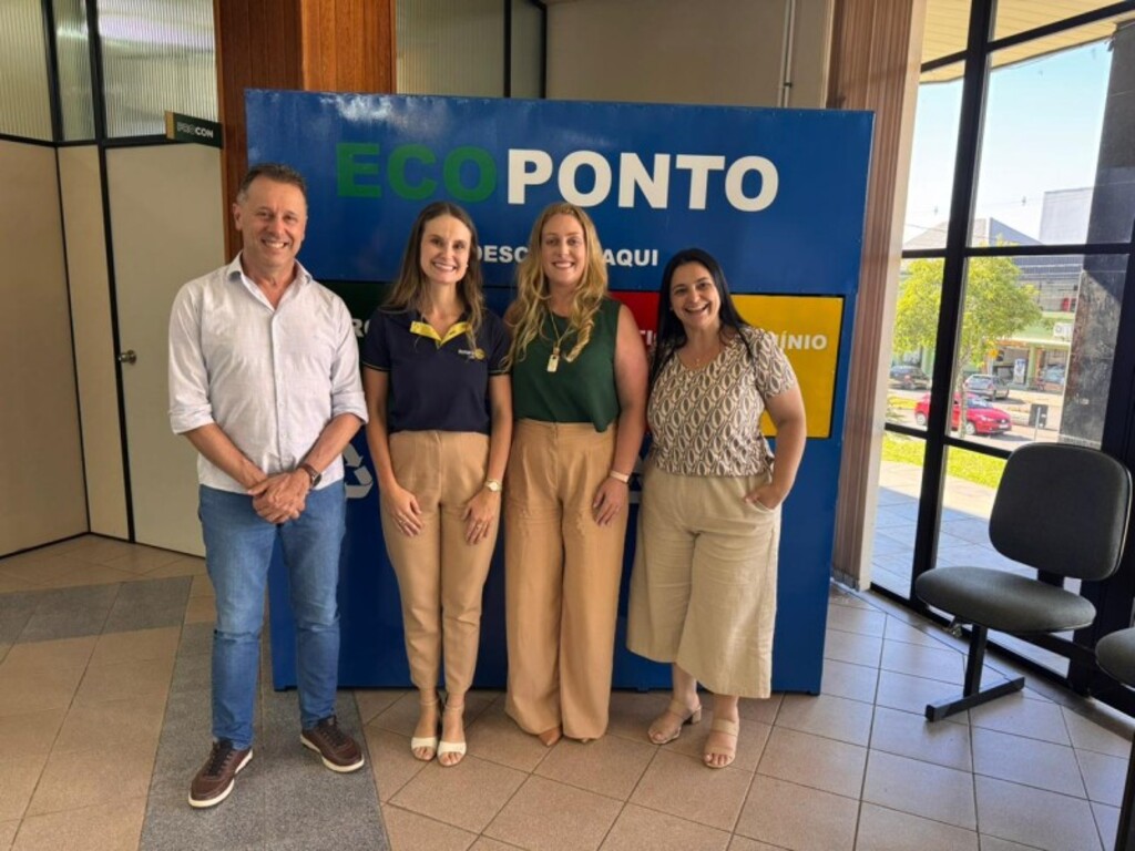 Prefeitura recebe Ecoponto do Rotary Inspiração e reforça ações de conscientização ambiental